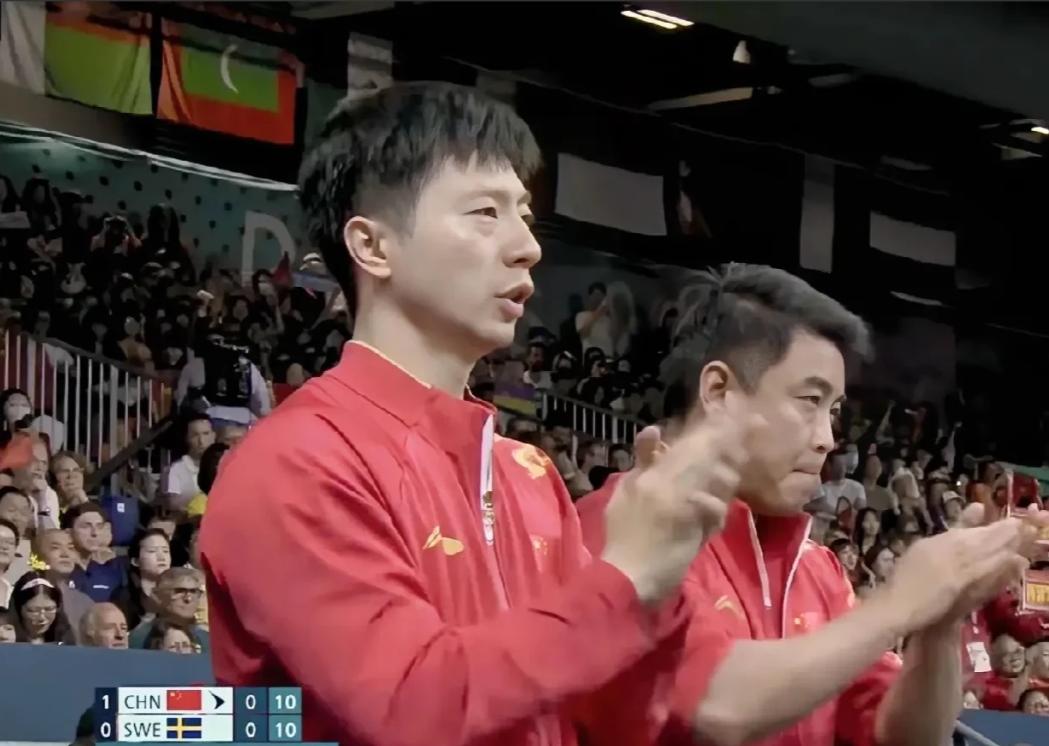 瑞典队碾压中国队,马龙扛起全队 瑞典队碾压中国队,马龙扛起全队